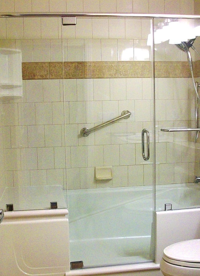 Walk In Shower Conversions, Easy Step Bathtub To Shower Conversion